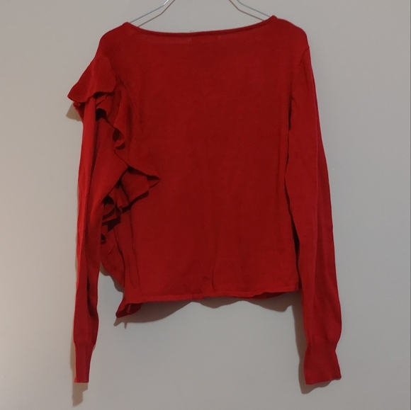 Aqua  v neck sweater nwt size S - Picture 4 of 6